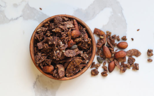 Almond & Cocoa Nib Granola 500g