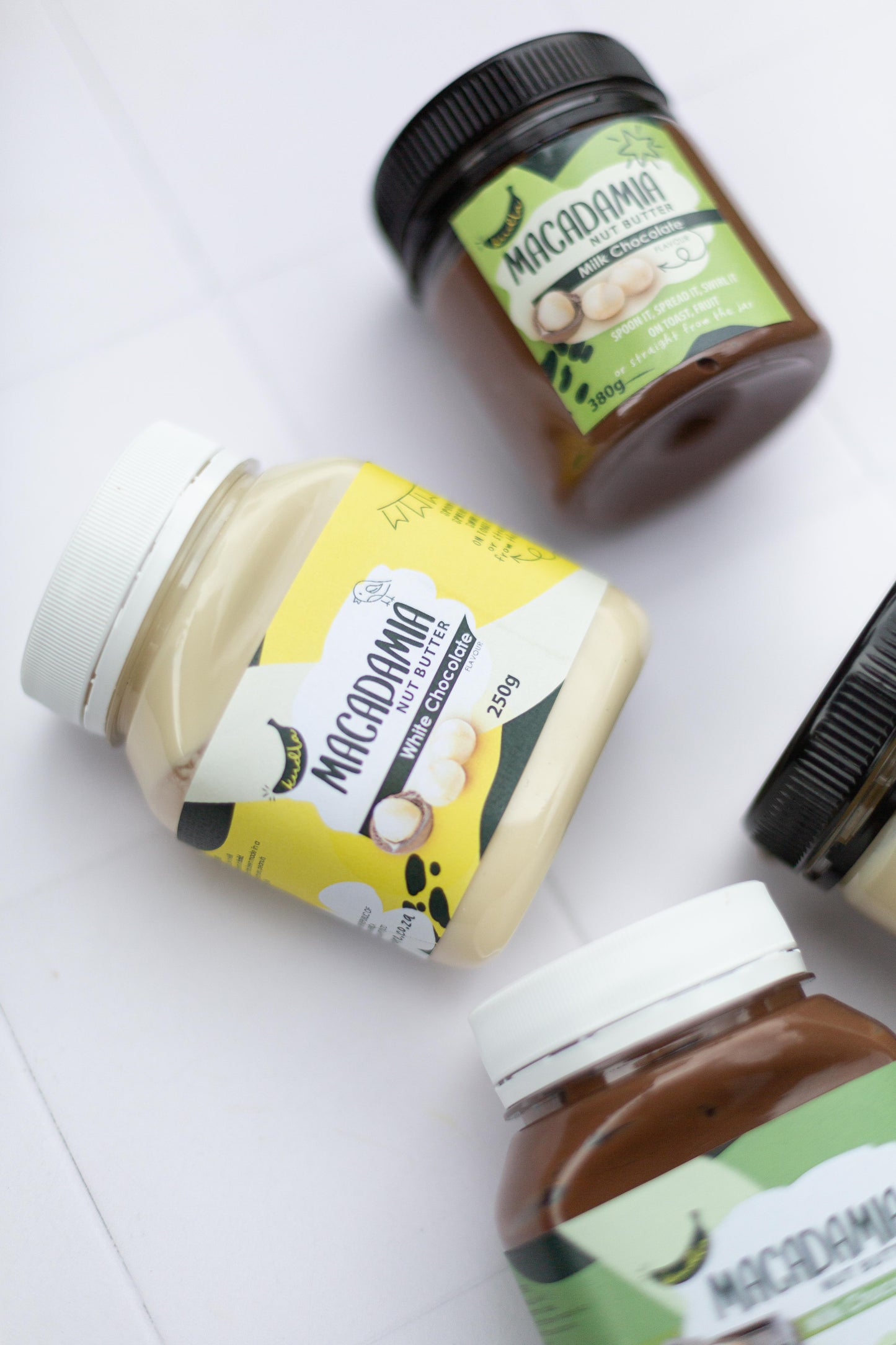 KUDLA White Choc Macadamia Nut Butter 380g