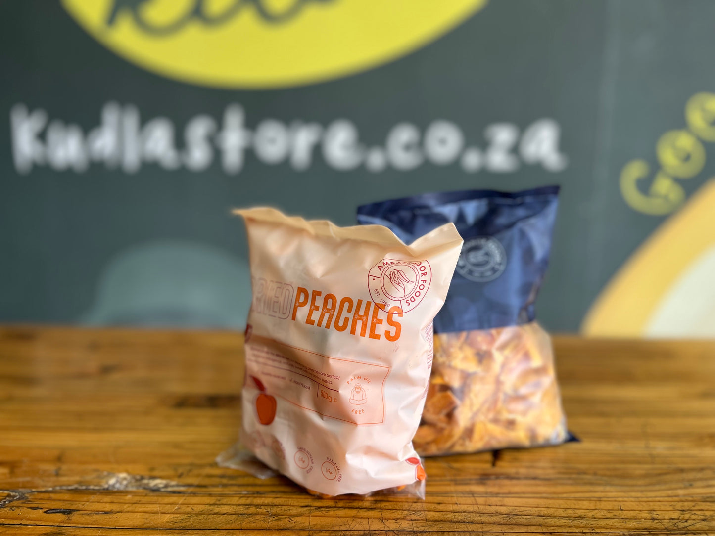 Mango Strips (300g) + Dried Cling Peaches (500g)