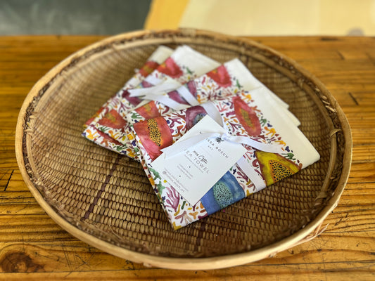 Melissa Bosch Tea Towel PAPAYA