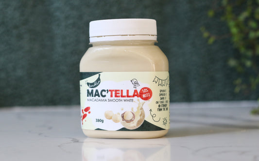 KUDLA Mactella White Choc Macadamia Nut Butter 380g