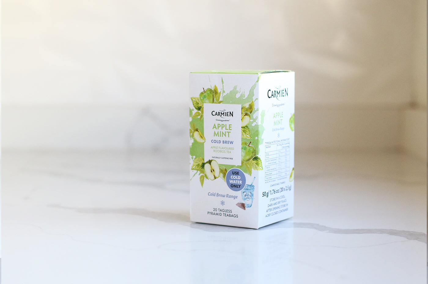 Cold Brew Apple Mint Rooibos  (20 teabags)