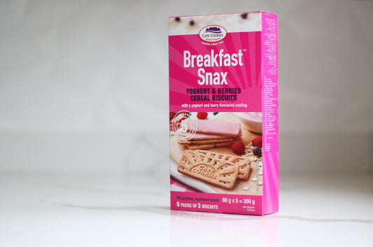 Cape Cookies Breakfast Snax Yoghurt & Berry 300g
