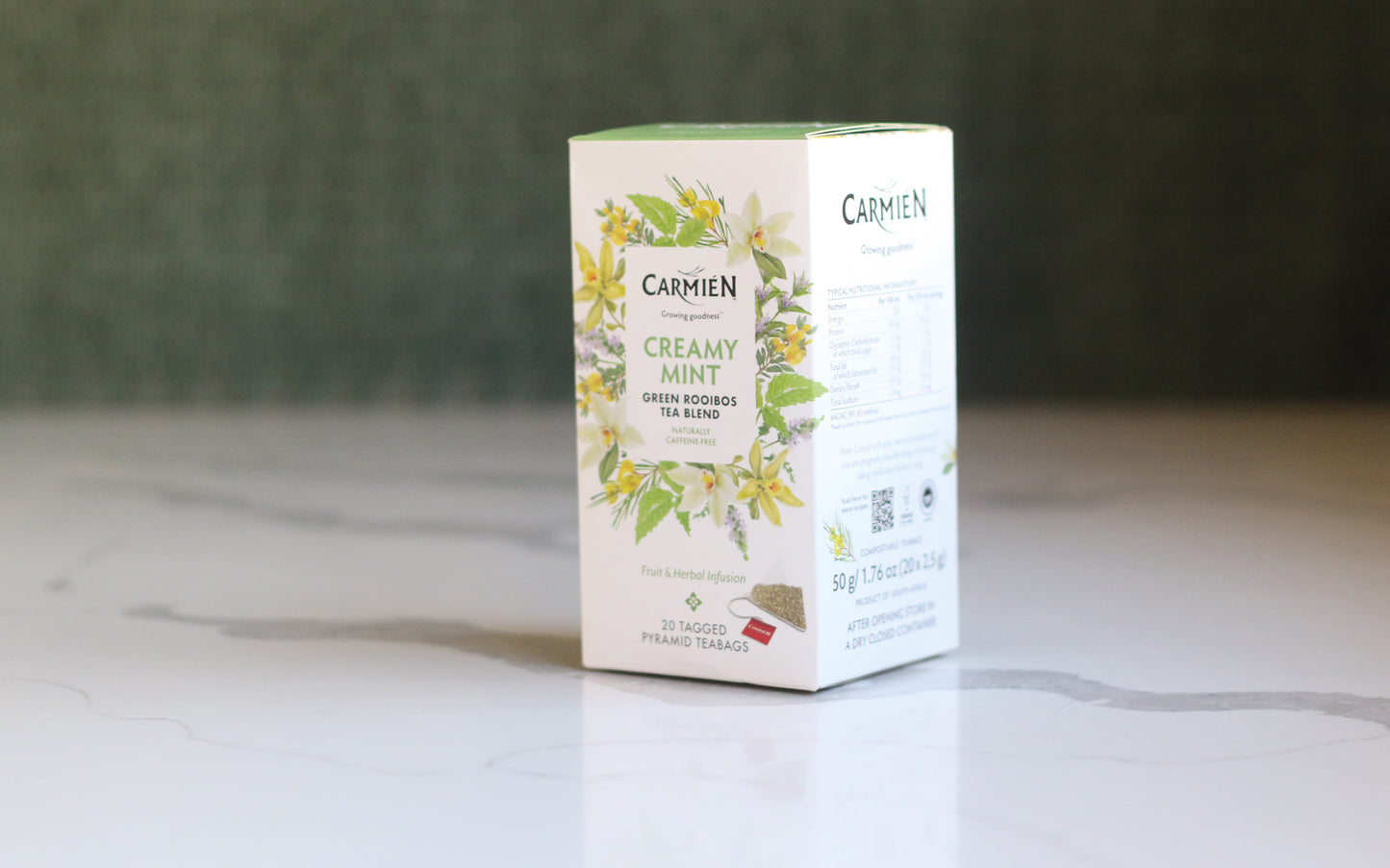 Creamy Mint Rooibos  (20 teabags)