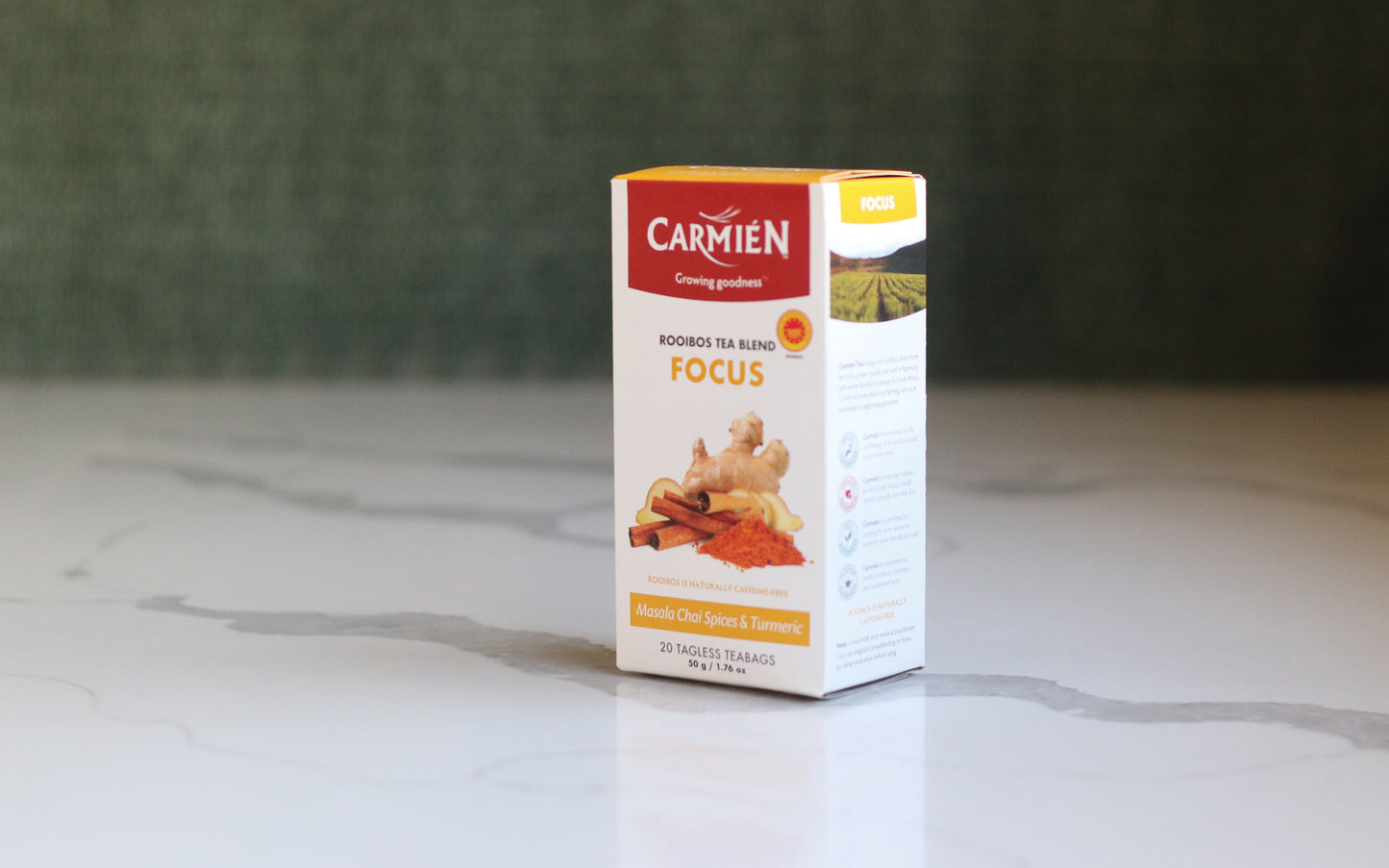 Focus with Masala Chai and Turmeric (20 Teabags)
