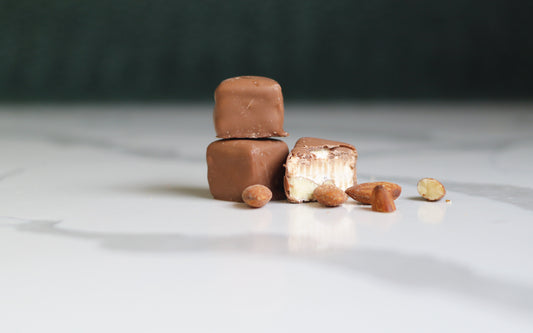 Almond Nougat Blocks 200g