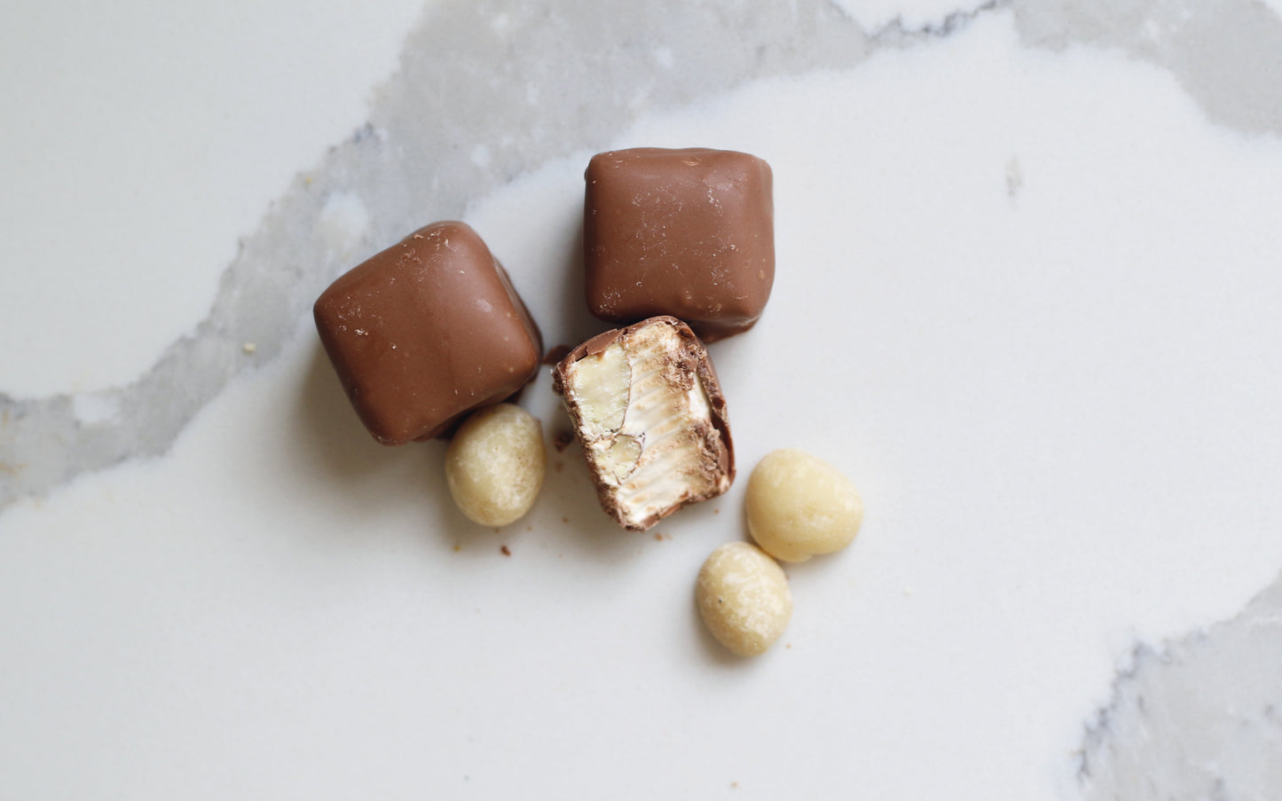 Macadamia Nougat Blocks 200g