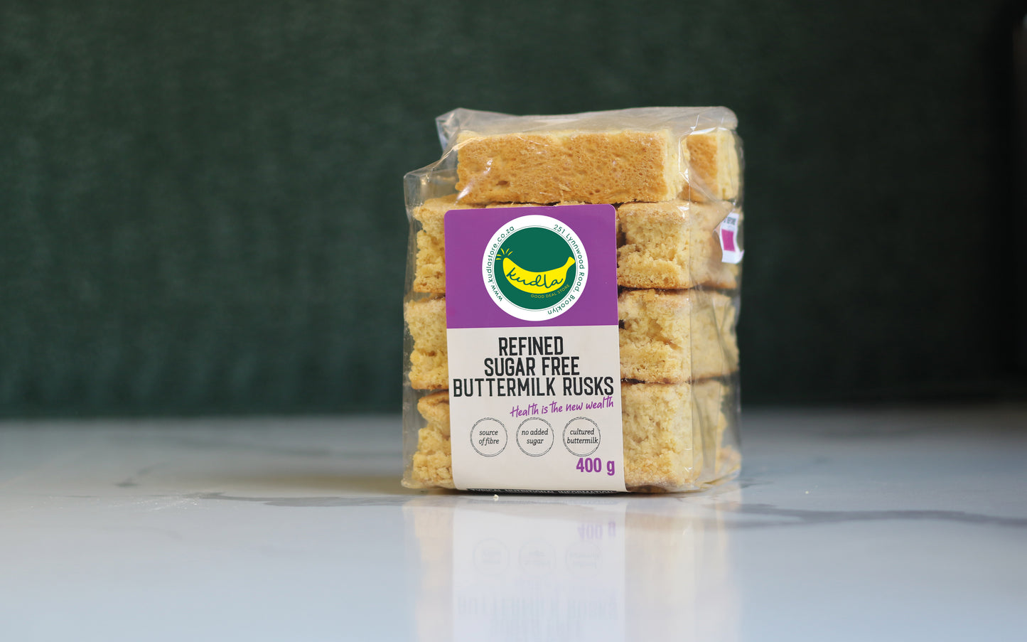 Sugar Free Buttermilk White Rusks 400g