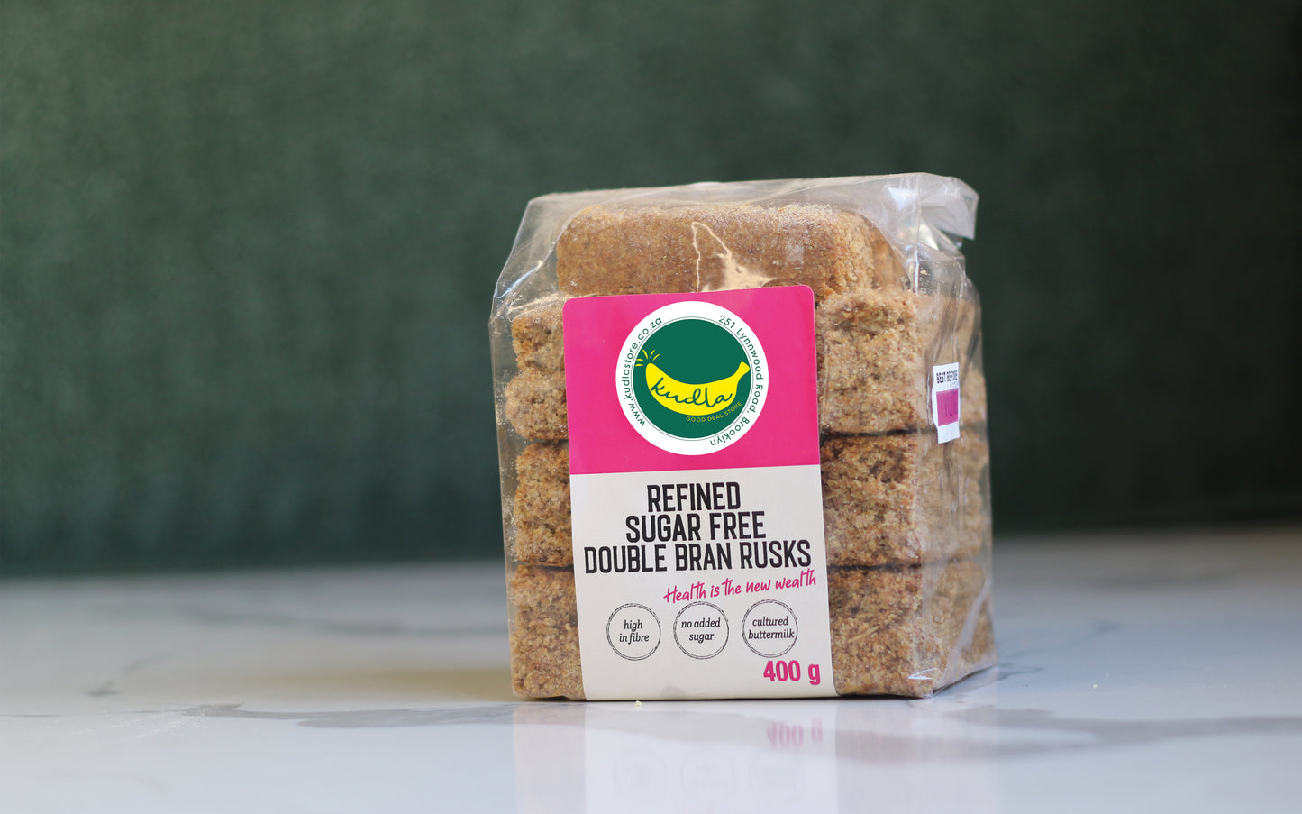 Sugar Free Double Bran Rusks 400g