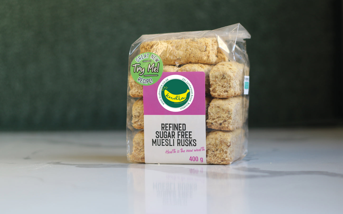 Sugar Free Muesli Rusks 400g