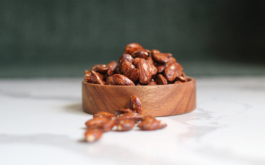 Oven Baked Sweet & Smokey Almonds